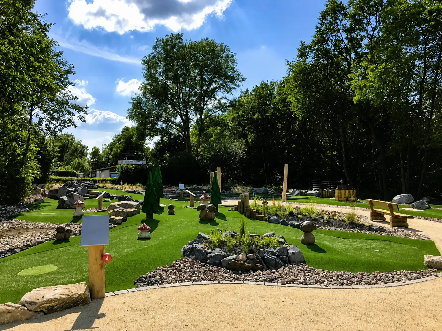Adventuregolf-Anlage am Gederner See